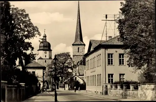 Ak Arnstadt Thüringen, Blick zum Riedtor