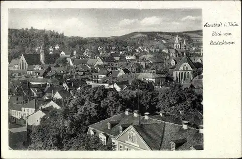 Ak Arnstadt in Thüringen, Blick vom Neideckturm