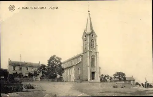 Ak Hamoir Lüttich Wallonien, L'Eglise