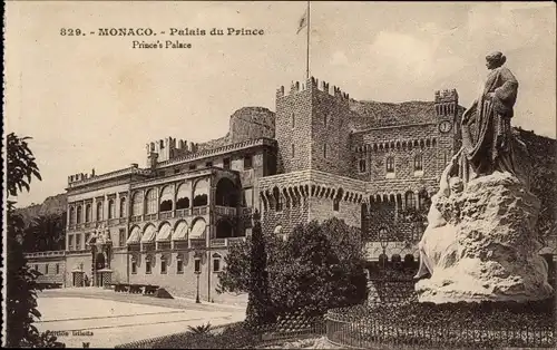 Ak Monaco, Palais du Prince