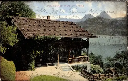 Ak Vierwaldstättersee Kanton Uri, Das Rütli