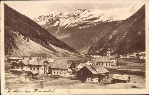 Ak Feichten im Kaunertal in Tirol, Panorama