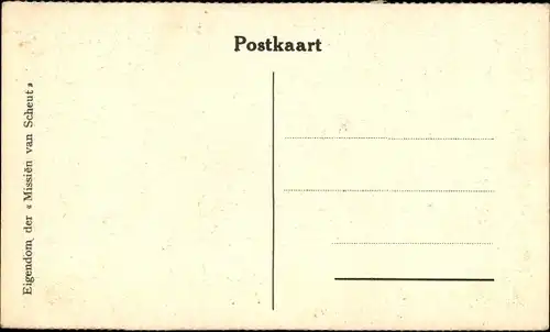 Ak Congo, Binnenste van eene inlandsche hut