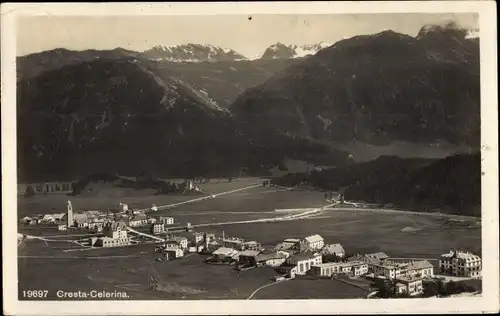 Ak Cresta Celerina Schlarigna Kanton Graubünden, Panorama