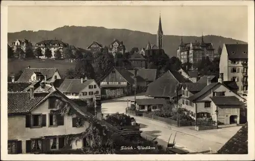 Ak Wiedikon Zürich Stadt Schweiz, Gesamtansicht