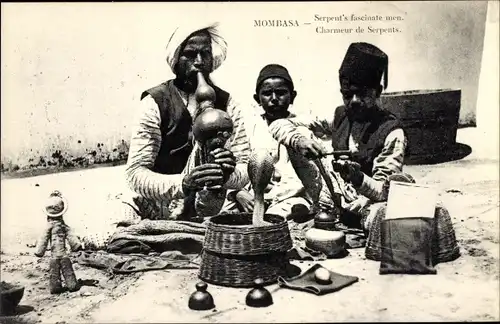 Ak Mombasa Kenia, Charmeurs de Serpents