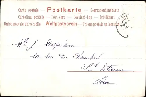 Künstler Ak Schweiz ? Frau in Tracht