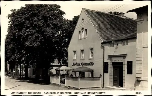 Ak Gohrisch in Sachsen, Kurhaus Sennerhütte, Außenansicht