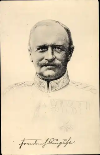 Ak König Friedrich August III. von Sachsen, Portrait