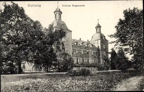 Ak Kettwig Essen im Ruhrgebiet, Schloss Hugenpoet