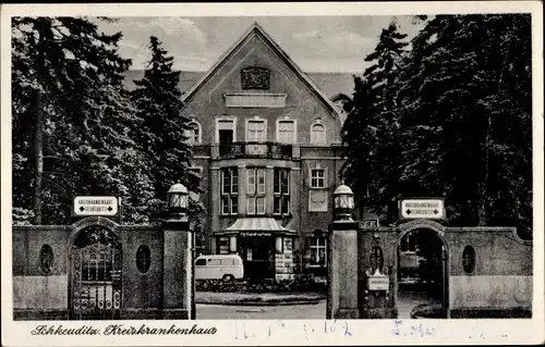 Ak Schkeuditz in Nordsachsen, Kreiskrankenhaus