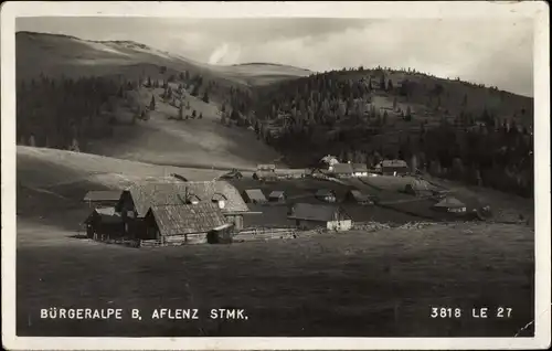 Ak Aflenz Steiermark, Bürgeralpe