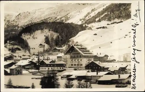 Foto Ak Sankt Anton am Arlberg Tirol Österreich, Hotel Post