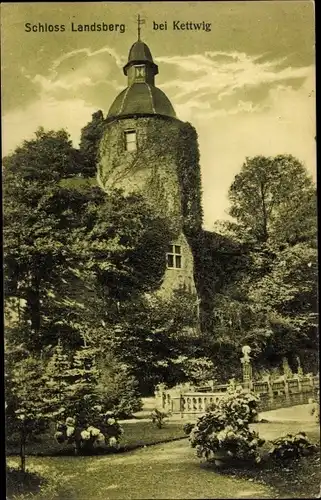 Ak Kettwig Essen im Ruhrgebiet, Schloss Landsberg