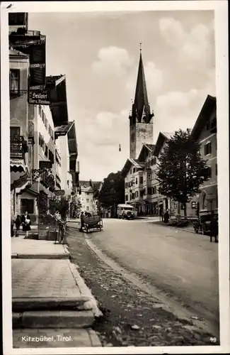 Ak Kitzbühel in Tirol, Straßenpartie