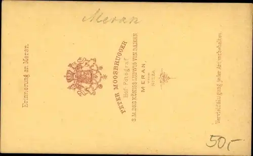 CdV Meran Merano Südtirol, Flusspartie mit Blick auf den Ort