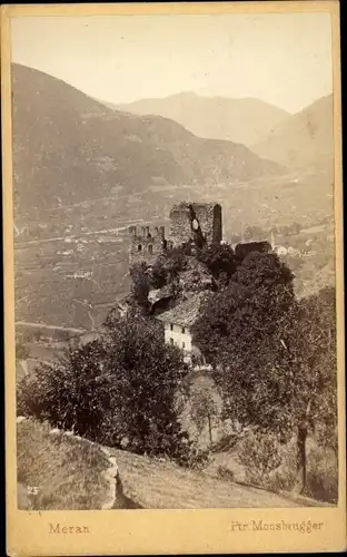 CdV Dorf Tirol Tirolo Südtirol, Ruine Brunnenburg