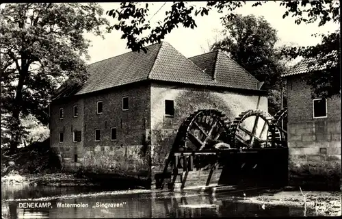 Ak Denekamp Overijssel Niederlande, Watermolen, Singraven