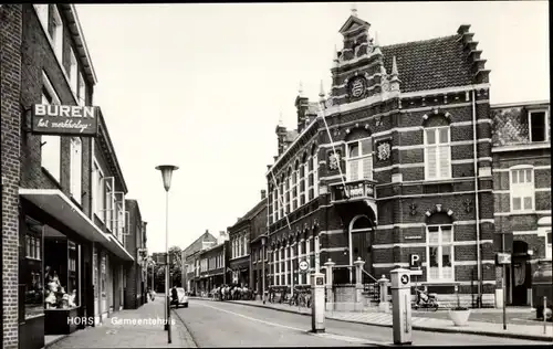 Ak Horst Limburg Niederlande, Gemeentehuis