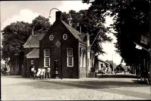 Ak Son en Breugel Nordbrabant, Raadhuis