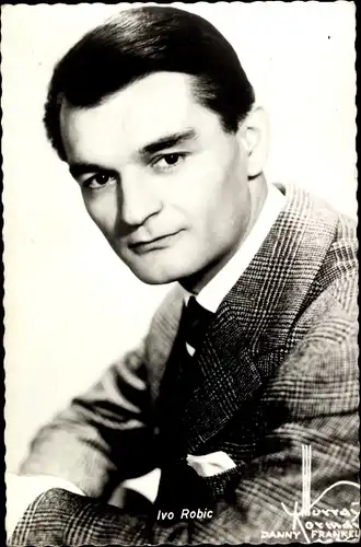 Ak Sänger Ivo Robic, Portrait, Polydor Schallplatten