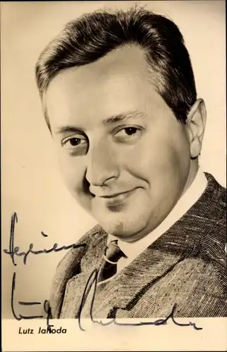 Ak Schauspieler Lutz Jahoda, Portrait, Autogramm