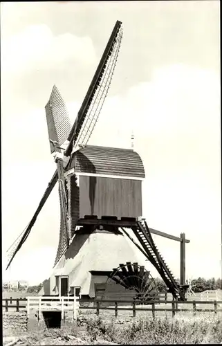 Ak Streefkerk Südholland, Kleine Tiendwegmolen