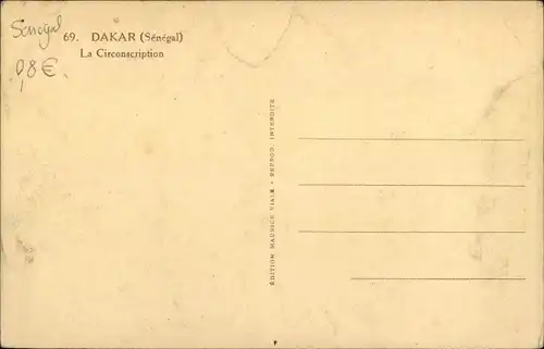 Ak Dakar Senegal, La Circonscription