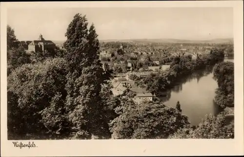 Ak Weißenfels an der Saale, Panorama