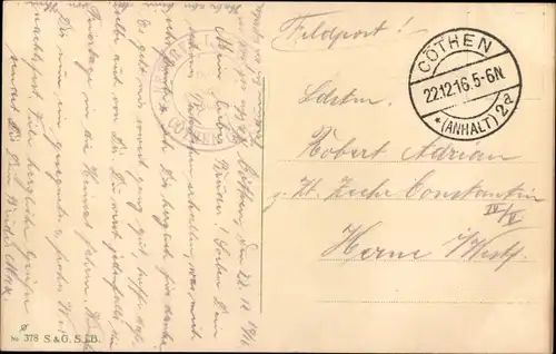 Ak Glückwunsch Weihnachten, Tannenzweig