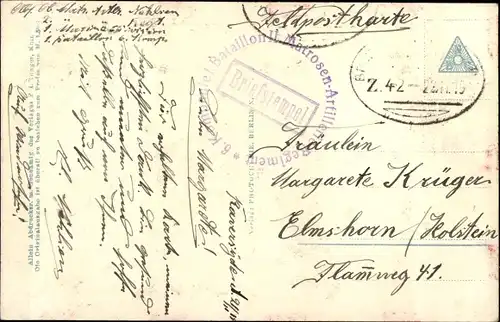 Ak Seemanns Los, Matrose mit Frau