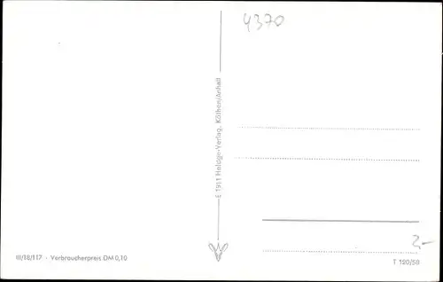 Ak Köthen in Anhalt, Institut für Lehrerbildung