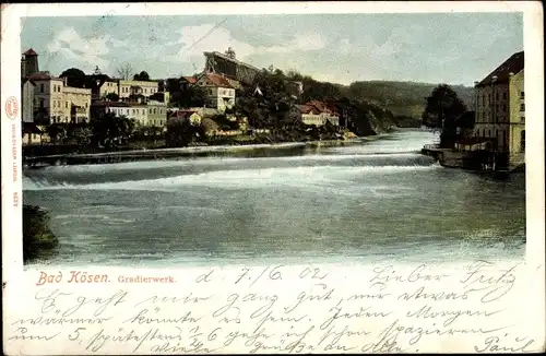 Ak Bad Kösen Naumburg an der Saale, Gradierwerk