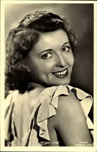 Ak Schauspielerin Jenny Jugo