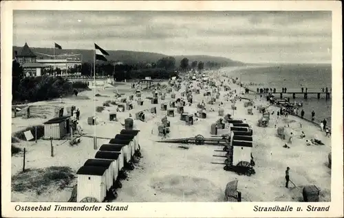 Ak Ostseebad Timmendorfer Strand, Strand und Strandhalle