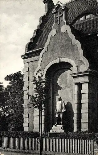 Ak Gräfenhainichen im Kreis Wittenberg, Das Paul-Gerhardt-Denkmal