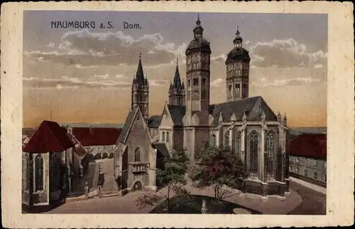 Ak Naumburg an der Saale, Dom