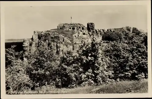 Ak Blankenburg am Harz, Burg Regenstein