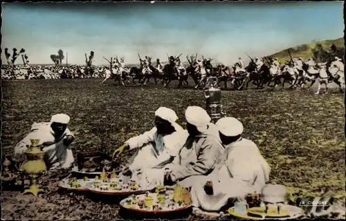 Ak Moulay Idriss Marokko, Reiterwettkampf, Fête indigéne