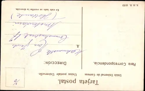 Ak Barcelona Katalonien Spanien, Casa particular