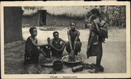 Ak Demokratische Republik Kongo Zaire, Zeepfabricatie