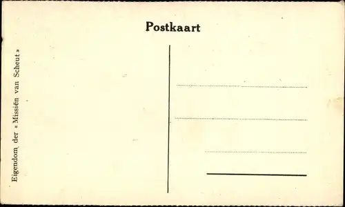 Ak Congo Belge DR Kongo Zaire, Inlandsch dorpshoekje