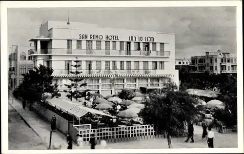 Ak Tel Aviv Jaffa Israel, San Remo Hotel