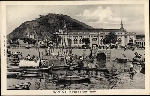 Ak Santos Brasilien, Mercado e Mont Serrat, Hafenpartie