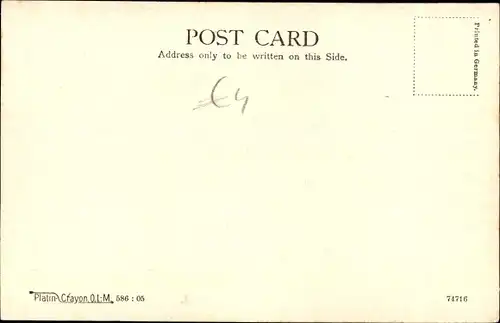 Ak Barbados BWI, Money Divers, Männer in Ruderbooten