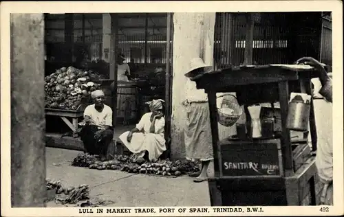 Ak Port of Spain Trinidad & Tobago, Lull in Market Trade