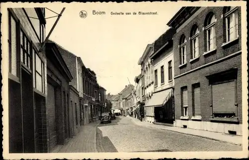 Ak Boom Flandern Antwerpen, Gedeelte van de Blauwstraat