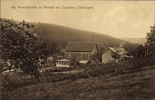 Ak Eisenberg in Thüringen, Mühltal, Robertsmühle