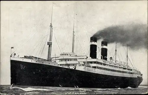 Ak Red Star Line, Steamer S.S. Lapland