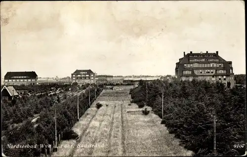 Ak Wyk auf Föhr Nordfriesland, Südstrand